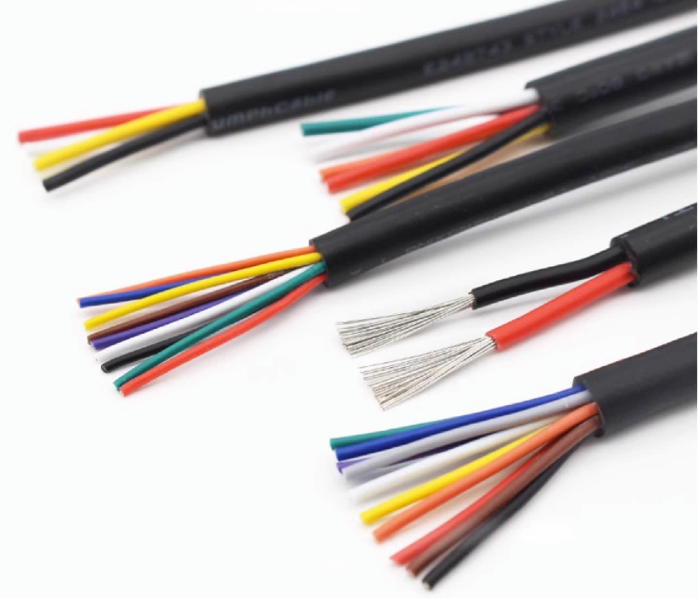 1M 26AWG UL2464 كابل الأسلاك النحاسية 2 سلك — image 1