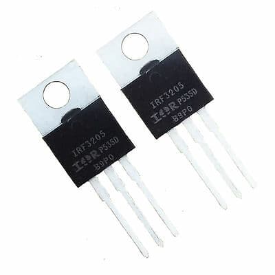 MOSFET type  IRF3205PBF 55 V 8 mOhm  98A  97.3 nC TO-220 — image 1