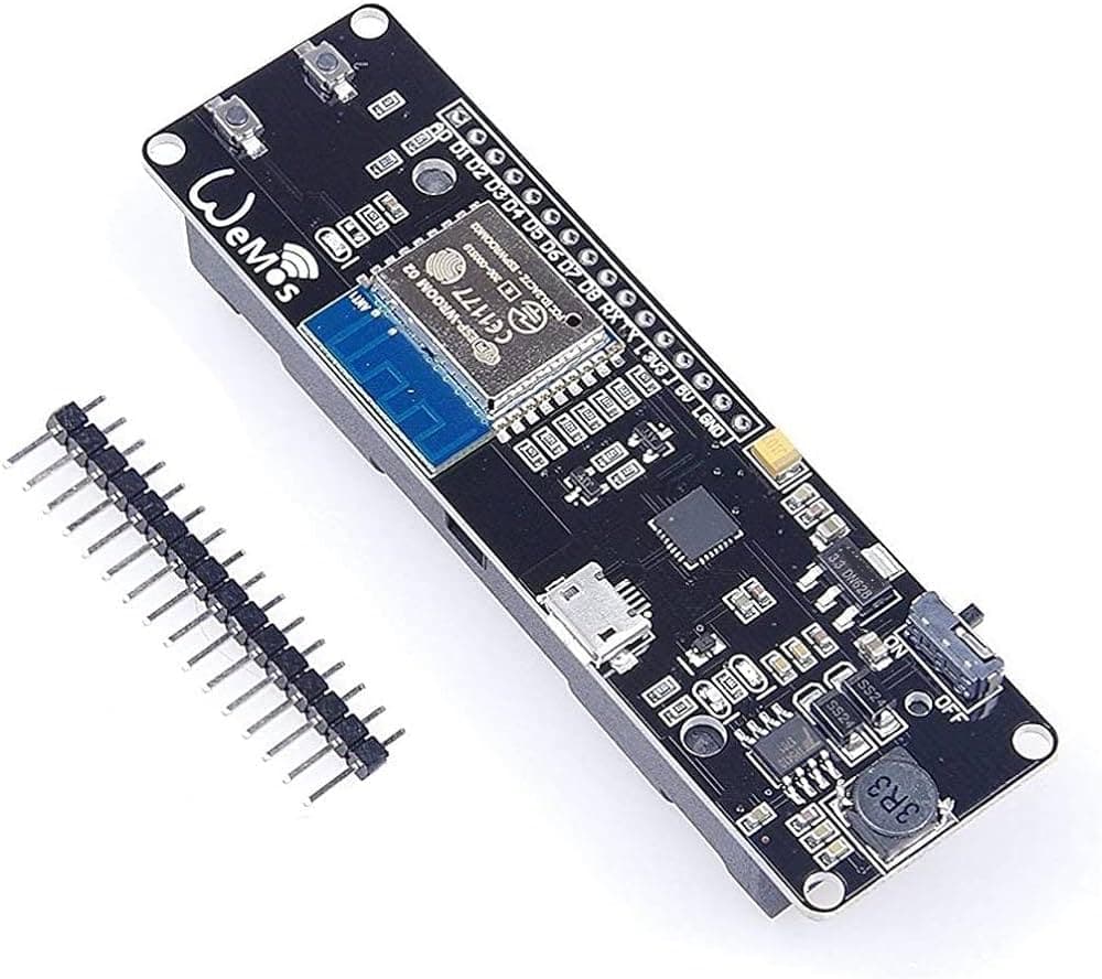 Development board with the ESP-WROOM-02 WiFi module — image 1