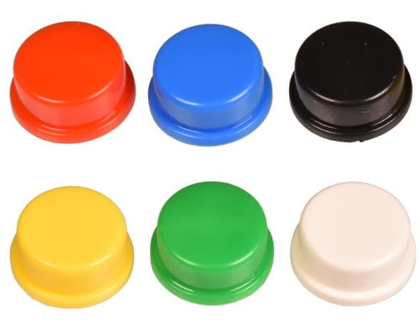 Yellow Cap for Pushbutton switch B3F-4055 — image 1