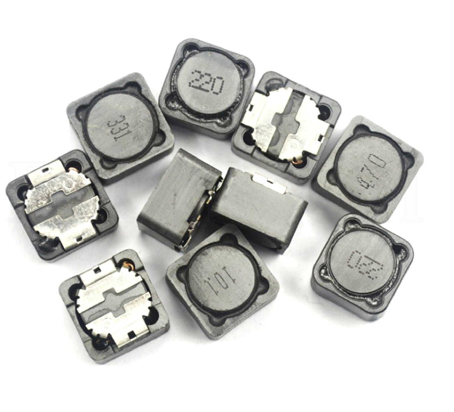 CD127 Shielded Inductor SMD 12*12*7mm 10UH(100) — image 1