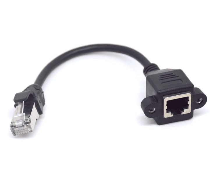 كابل تمديد  RJ45 ذكر إلى أنثى 30 سم — image 1