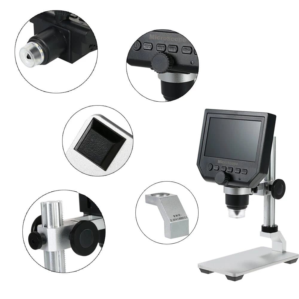 Digital  Microscope 1-1200X 12 MP 7inch HD LCD Display — image 1