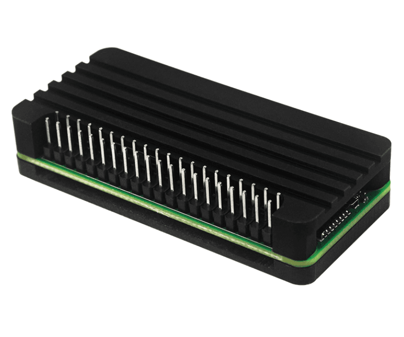 علبة ألومنيوم راسبيري بي زيرو 2W  GPIO عمودية — image 1
