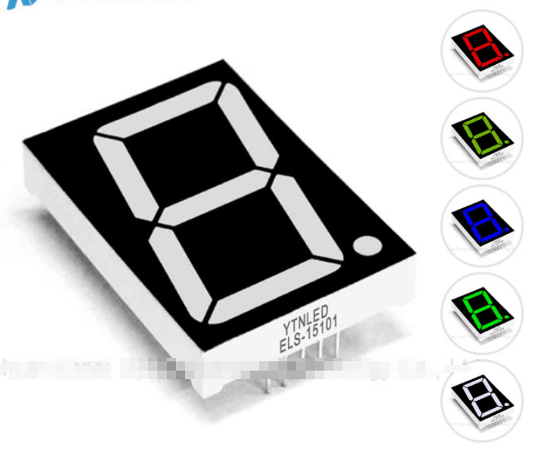 Common Anode 1 Bit Digital Tube 7 segment 1.5inch — image 1
