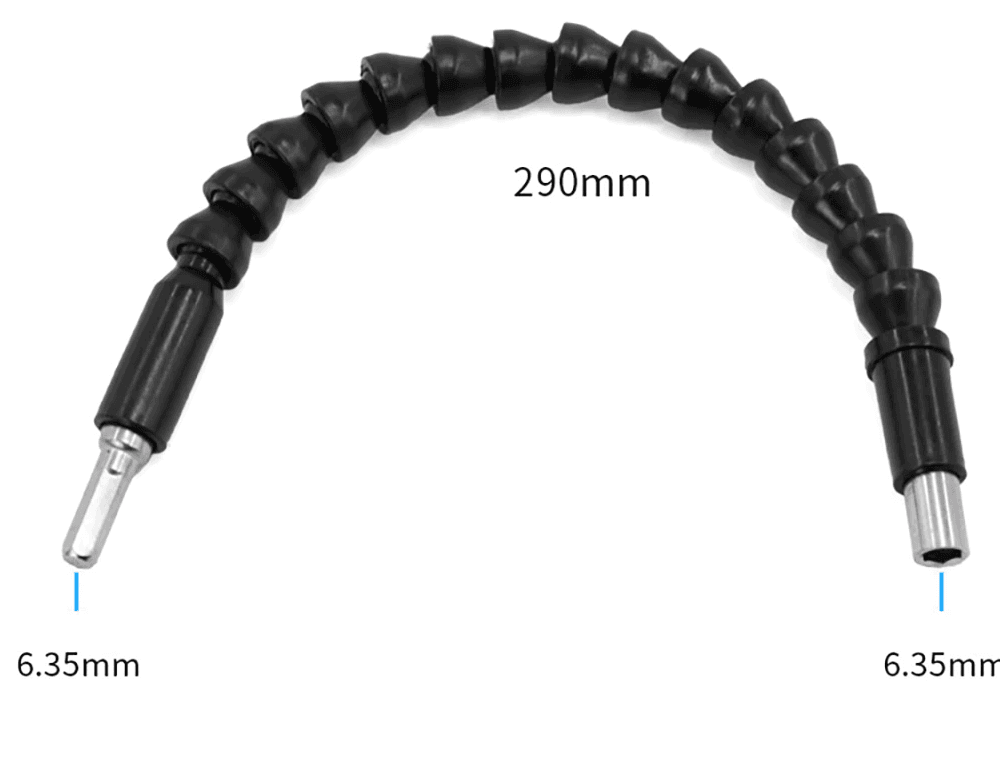 290mm Flexible Shaft Bit Screwdriver Drill Bit Holder  — image 1