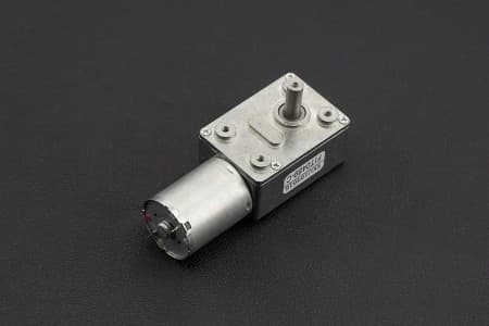 Turbo Metal Gear Worm Motor 6V 40RPM — image 1
