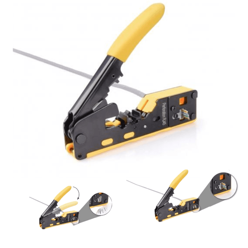 Pince à Sertir multi-modulaire DIGITUS - RJ45/ Rj15/ RJ11 — image 1