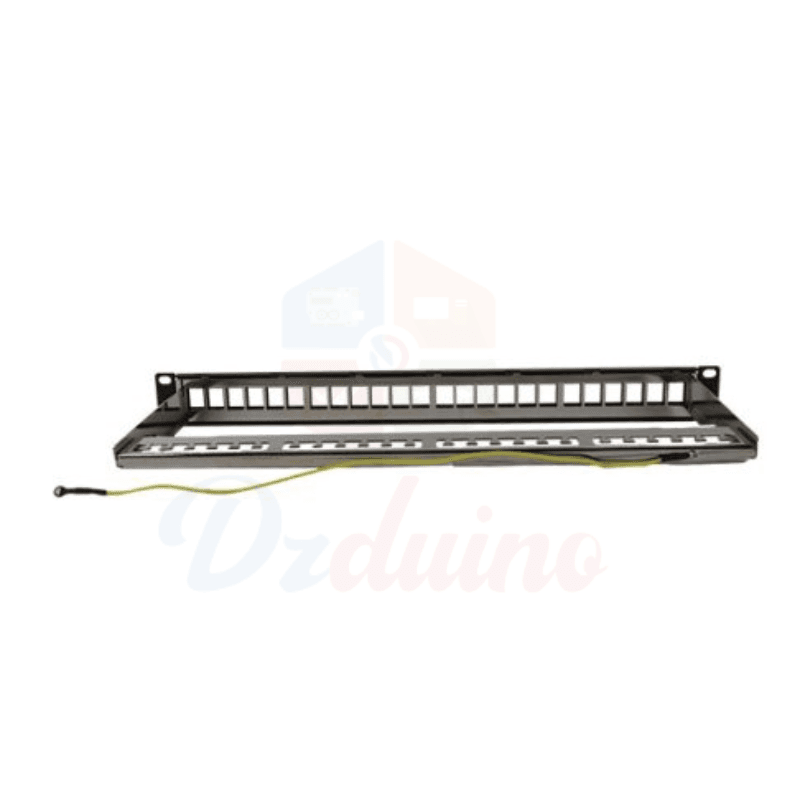 Panneau de brassage RJ45 – 1U / 19" - 24 ports — image 1