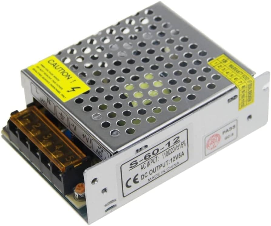 DC 12V 5A 60W Power Supply — image 1
