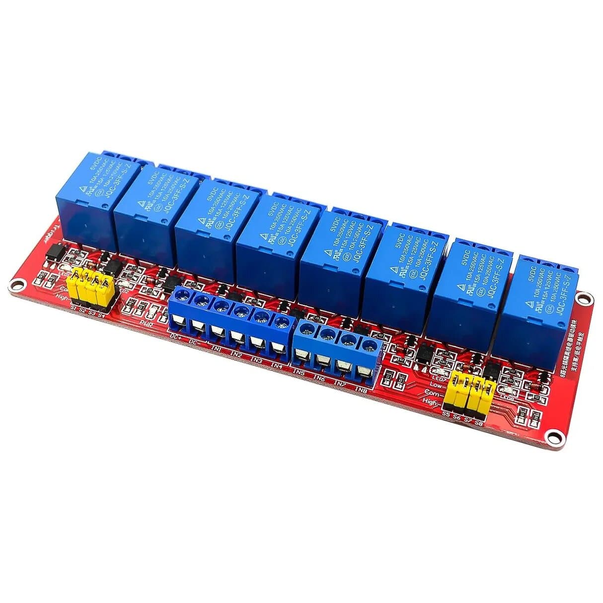 Module relais 8 canal avec optocoupleur 12V — image 1