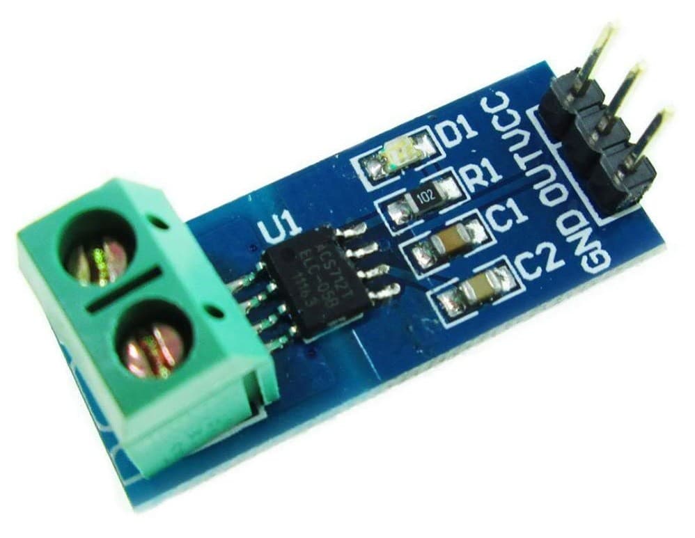 Hall Current Sensor Module ACS712 5A — image 1