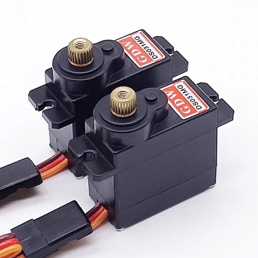 GDW DS031MG 9g 12g Metal Gear Micro Mini Digital Servo High Speed Angle 180 — image 1