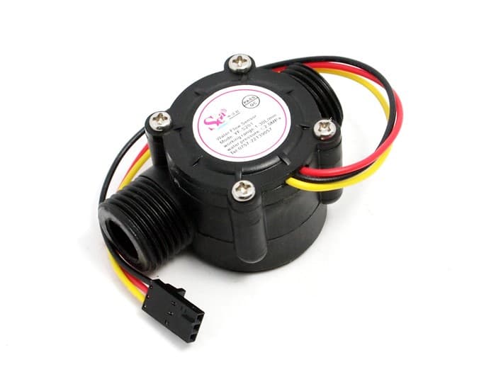Hall Water Flow Sensor Flowmeter Water 1-30L/min 1.75MPa — image 1