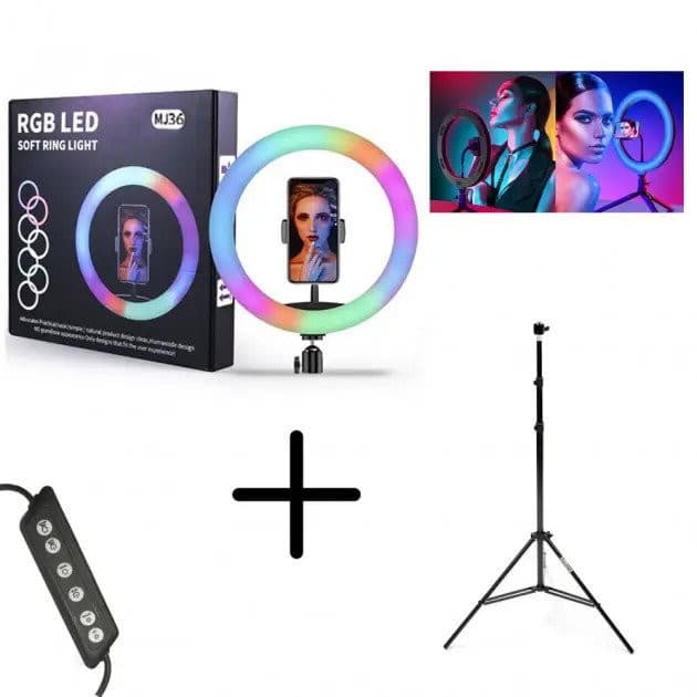 حلقة ضوء RGB MJ36 — image 1