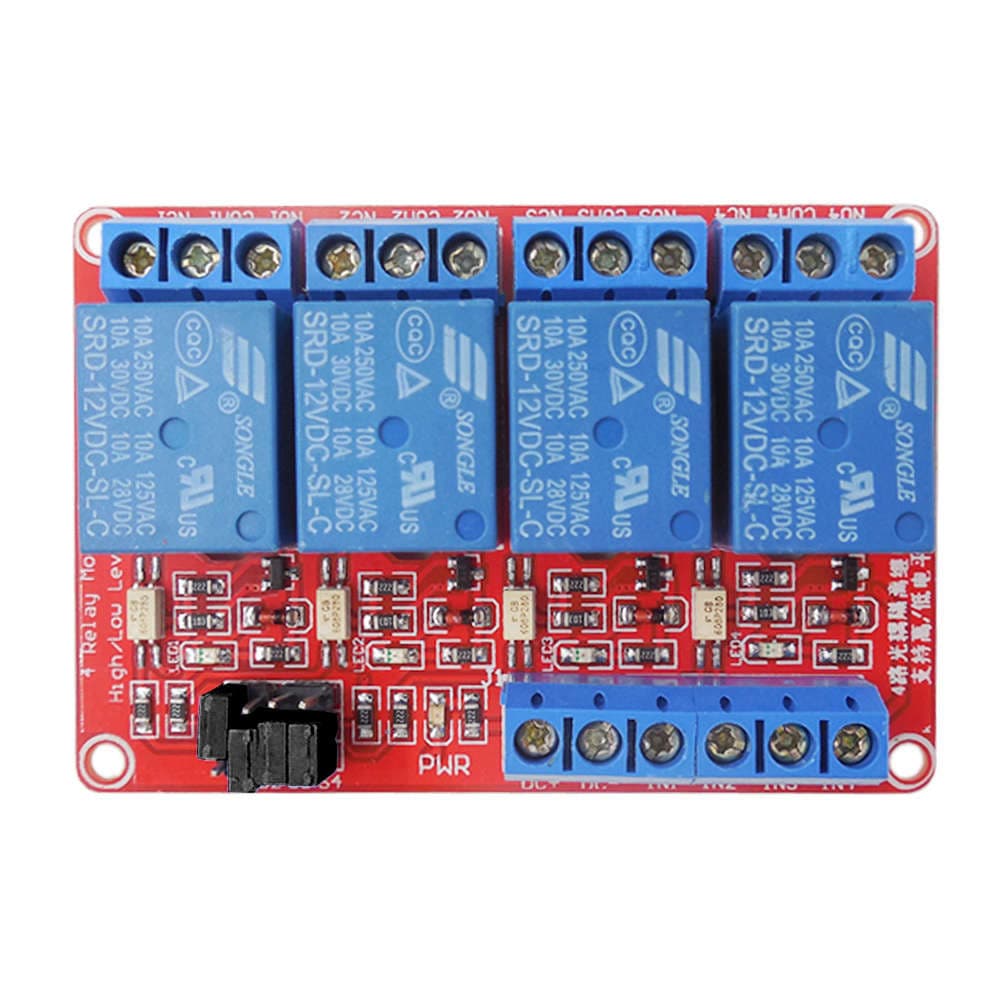 Module relais 4 canal avec optocoupleur 12V — image 1