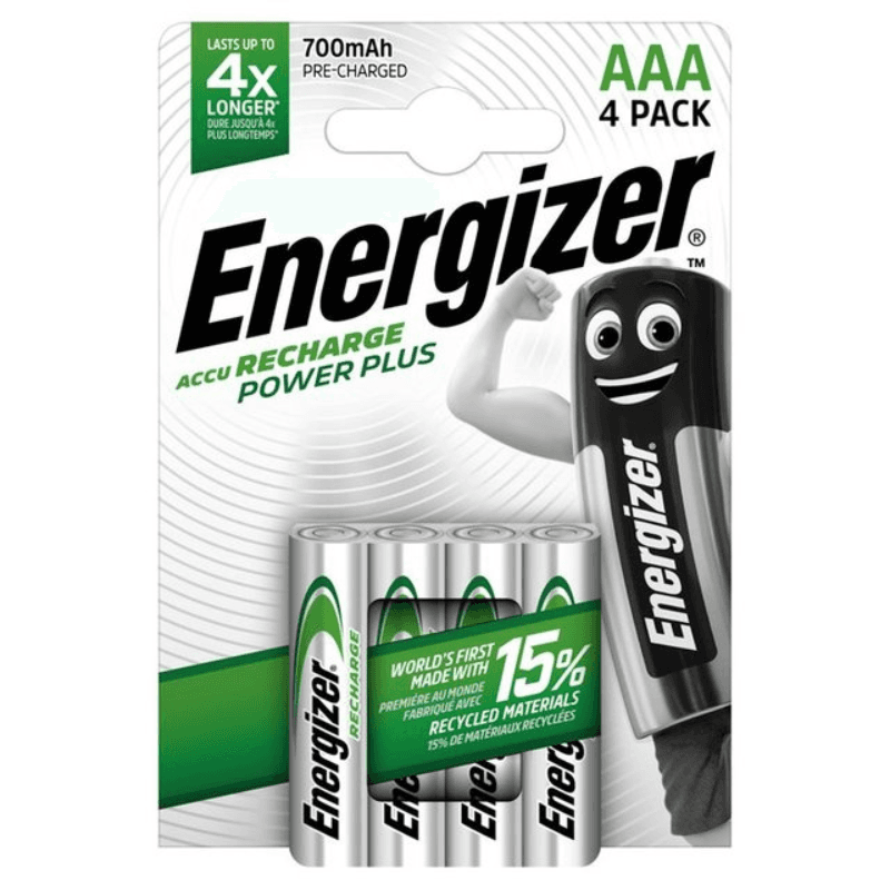Energizer Power Plus 4XAA Rechargeable Batteries 2000mAh — image 1