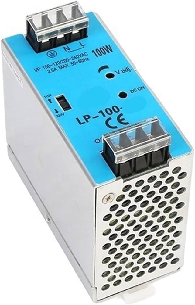 Alimentation Commutation sur Rail Din LP-100-12 12V 8.4A — image 1