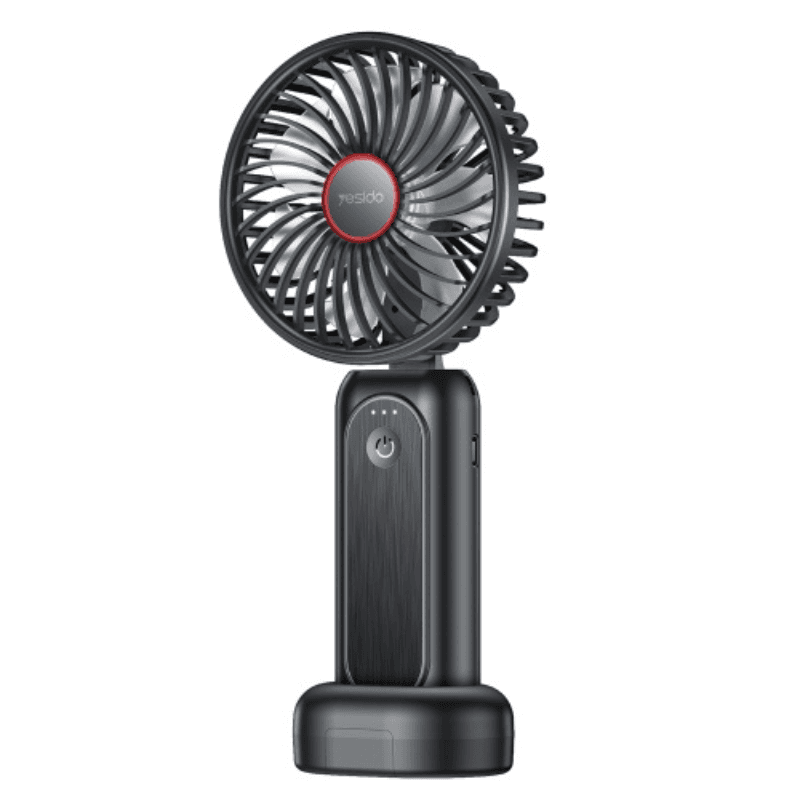 Yesido YF10 – Ventilateur Mini Portable 3 Vitesses avec Batterie 4000mAh Intégrée et Fonction Power Bank — image 1