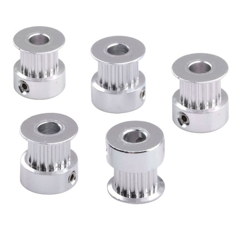 GT2 Poulie dentée 20 dents alésage 5mm — image 1