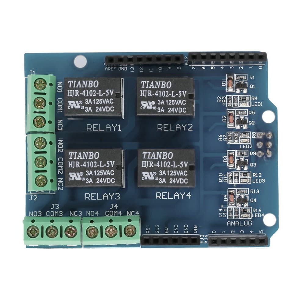 4 Channel 5V Relay Shield — image 1