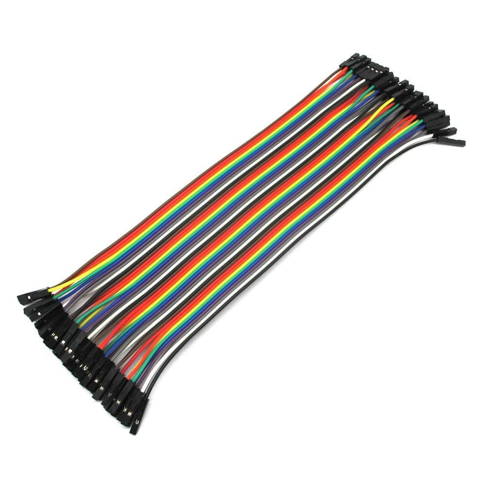 1 Pin Dual-Female Splittable Jumper Wire - 200mm (40Pcs Pack) — image 1