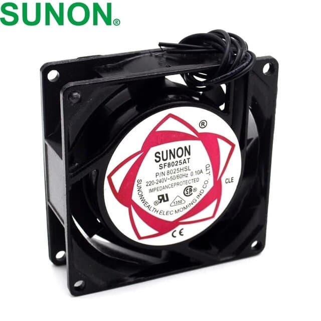 metal fan 80X80mm 220V — image 1