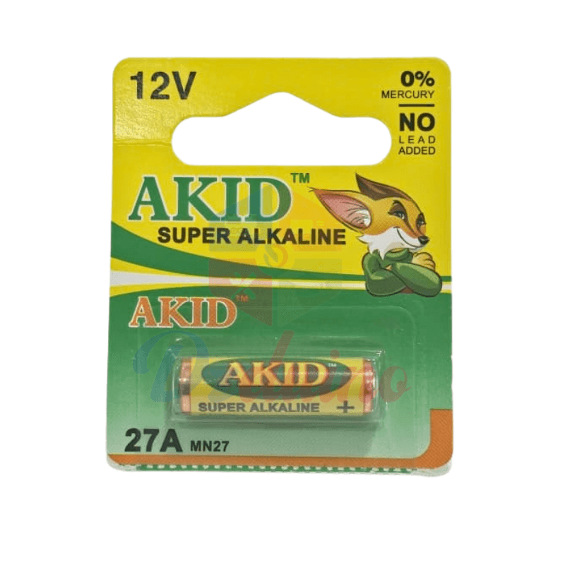 AKID 27A Super Alkaline 12V Batteries — image 1