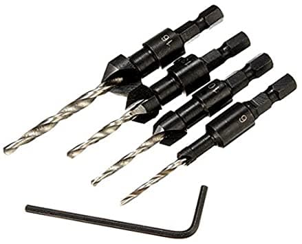 4pcs DB-C2 Ensemble de forets à fraiser pour menuiserie  — image 1