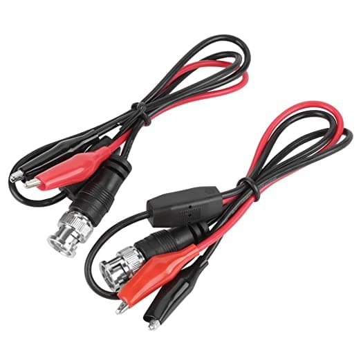 Test Lead BNC to Croc Clips  — image 1