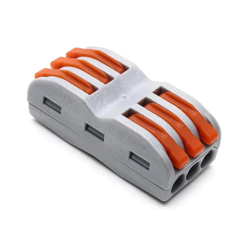 SPL3 Connecteur de fil électrique Wago 3Broches — image 1
