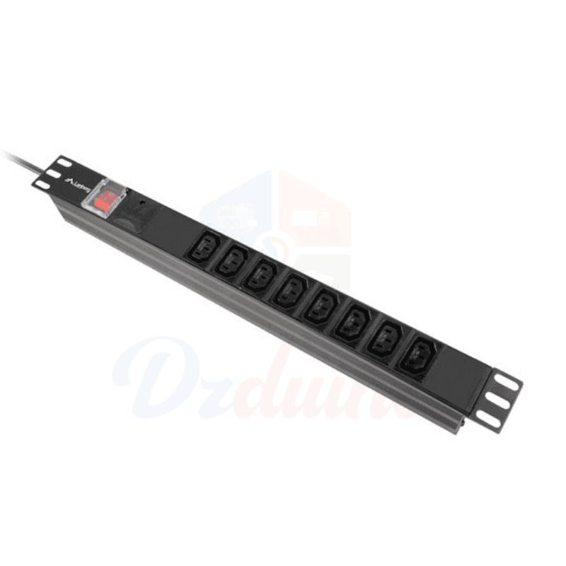 sigma bandeau d'alimentation 19"/1u en aluminium Noire Prise C13 — image 1