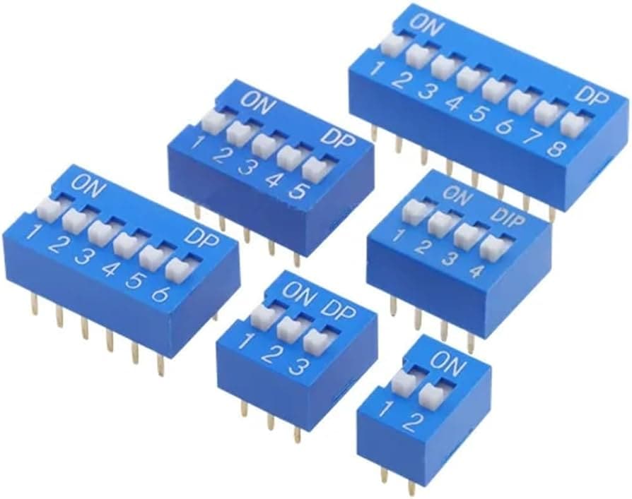 Blue 2.54mm Dip Switch DS-02 — image 1