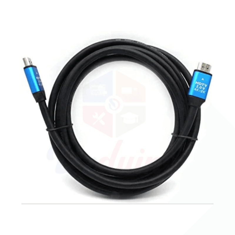 Câble HDMI en cuivre noir 1,5 mètre 4k, 10,2 Gbps — image 1