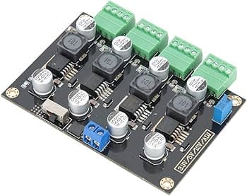 LM2596 Multi-Channel Switching  3.3V/5V/12V/ADJ Buck Converter DC-DC Step-Down  — image 1