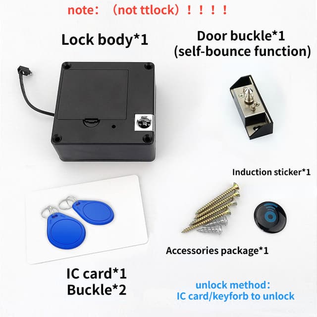 قفل الباب الذكي NFC 13.56 ميجا هرتز ،  — image 1