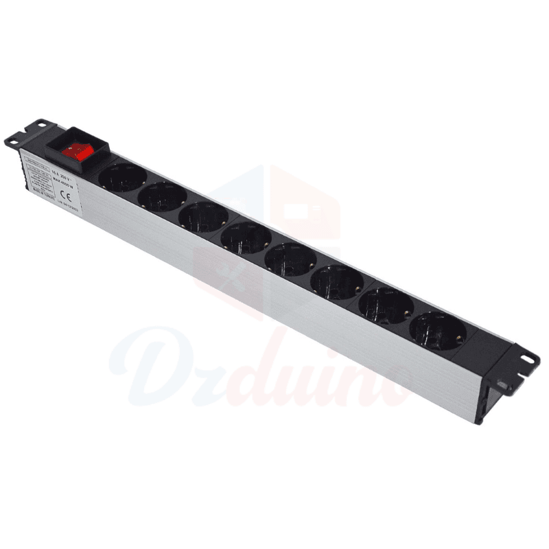 sigma bandeau d'alimentation 19"/1u en aluminium — image 1