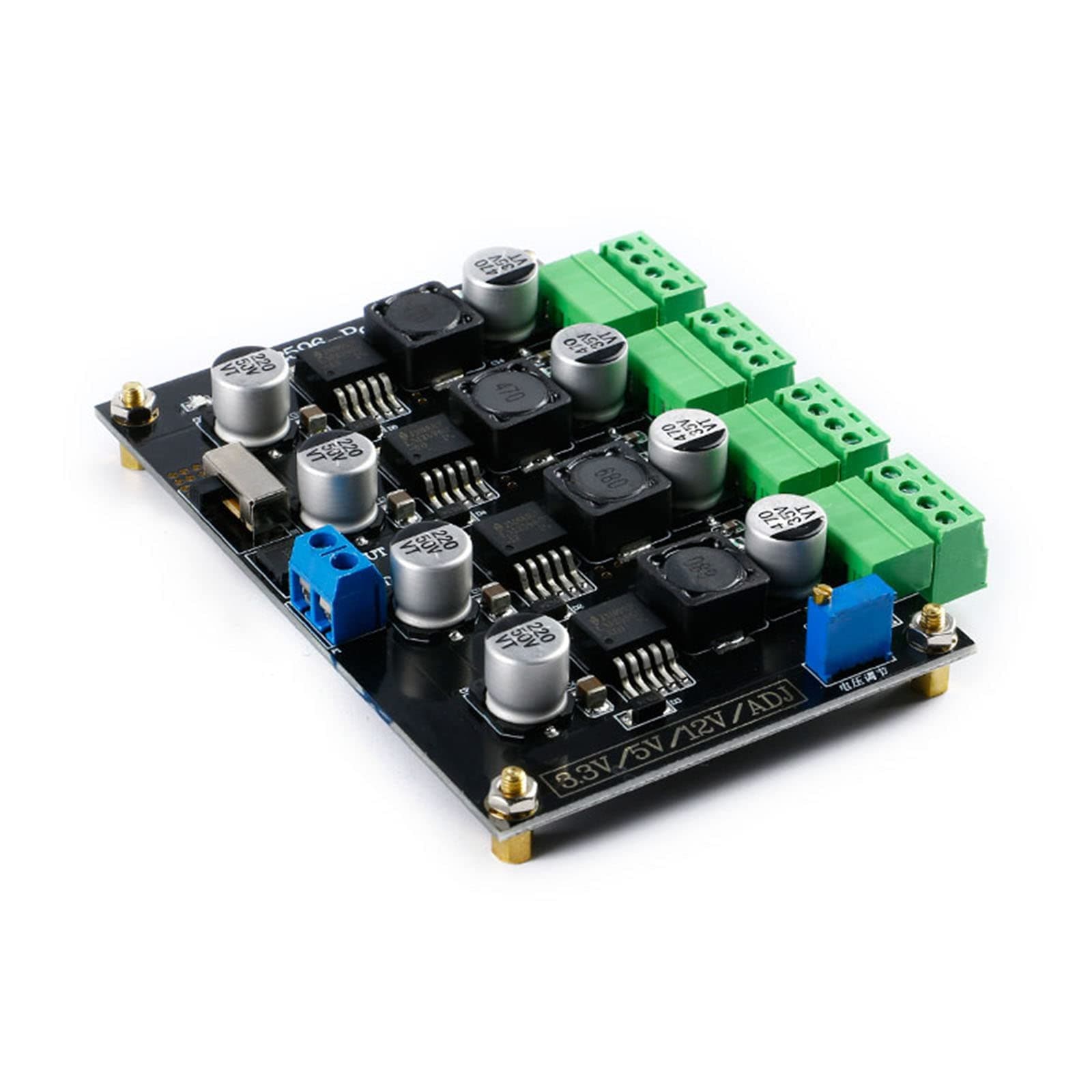 LM2596 Multi-Channel Switching  3.3V/5V/12V/ADJ Buck Converter DC-DC Step-Down  — image 1