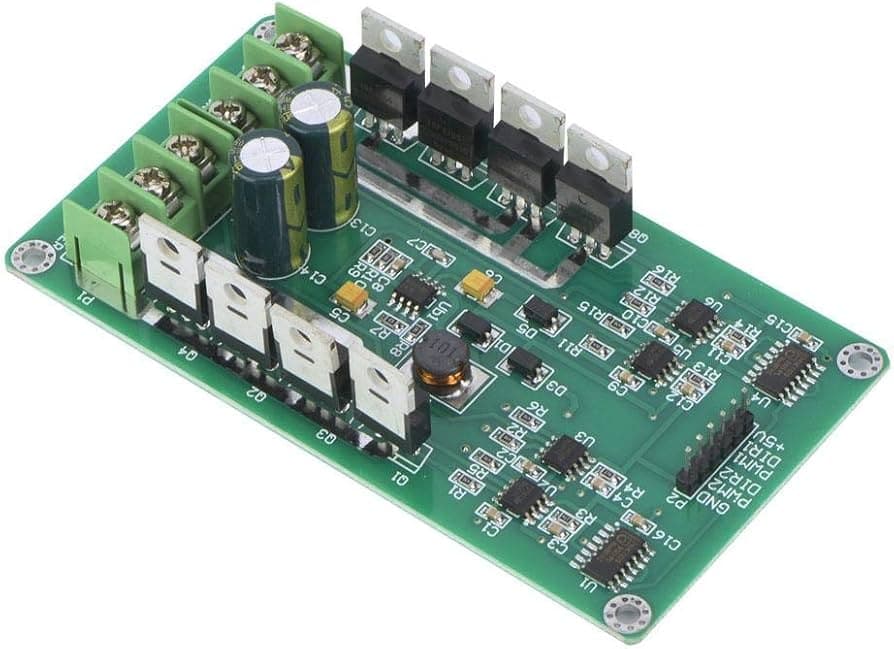 Dual DC Motor Driver Module H-Bridge 3~36V 10A Peak 30A — image 1