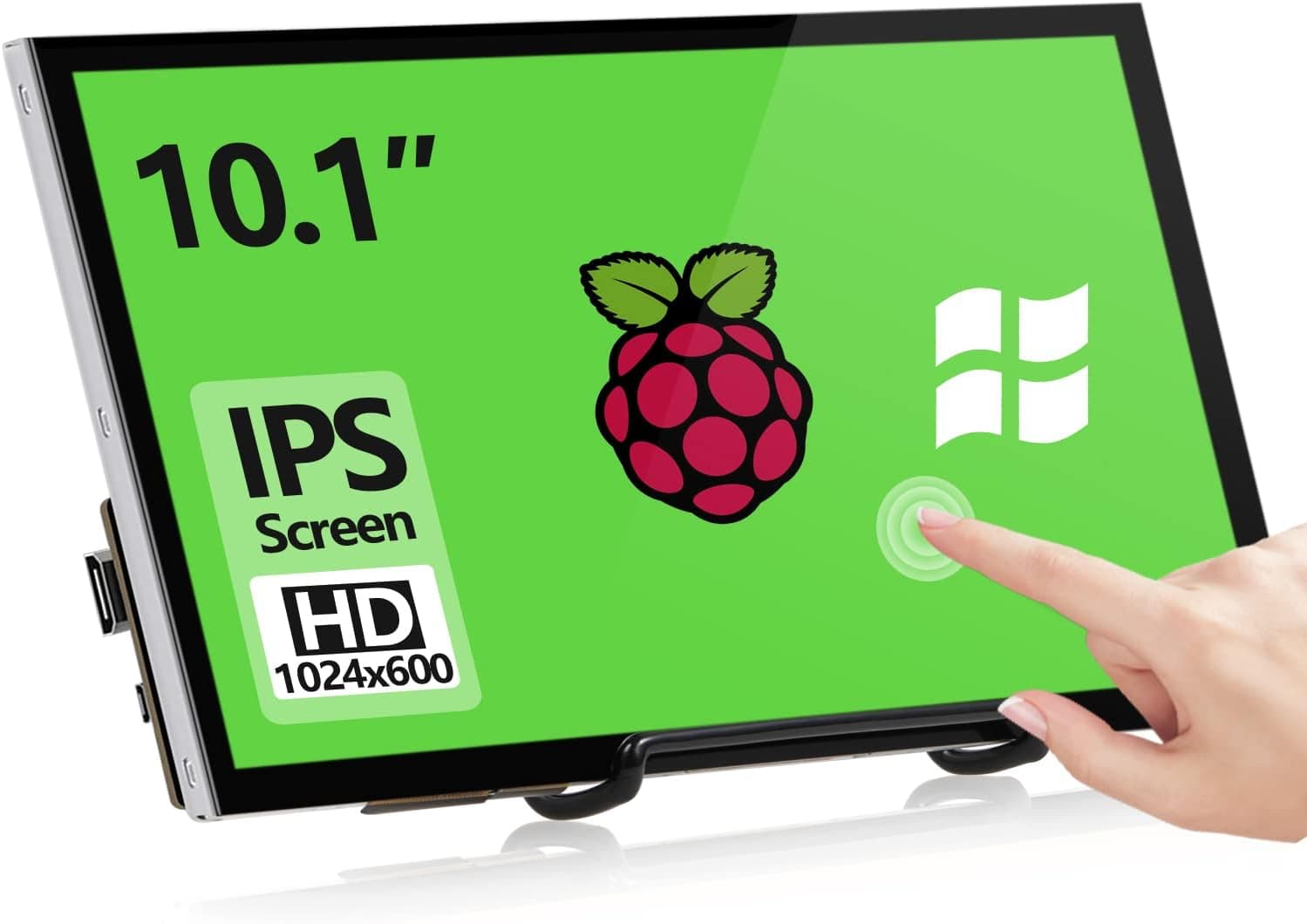 Écran Tactile Raspberry Pi HDMI 1024x600 de 10,1 Pouces — image 1