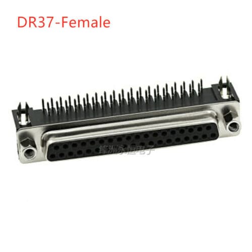 DR37 Female connector right angle — image 1