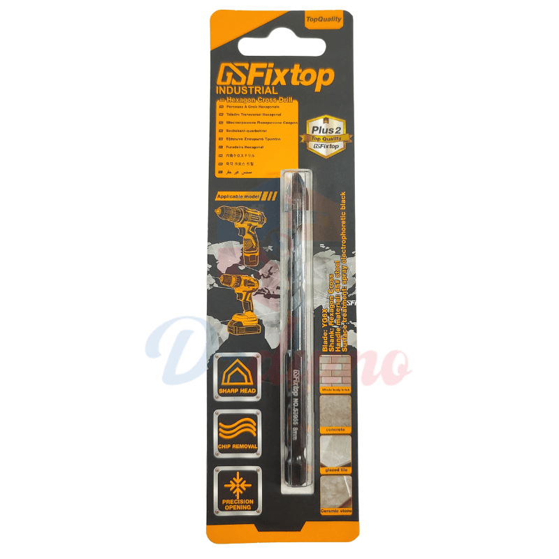 drill bit 10 ceram/glass black — image 1
