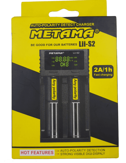 Chargeur De Batterie À Détection Automatique De Polarité Metama Lii-S2 — image 1