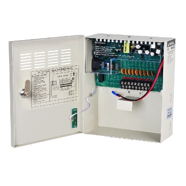 DC 12V Power Supply With Battery Backup 18CH-20A — image 1