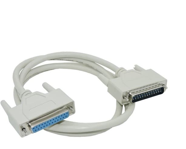 25Pin-DB25 Parallel Male to Female computer connect cable 3M — image 1