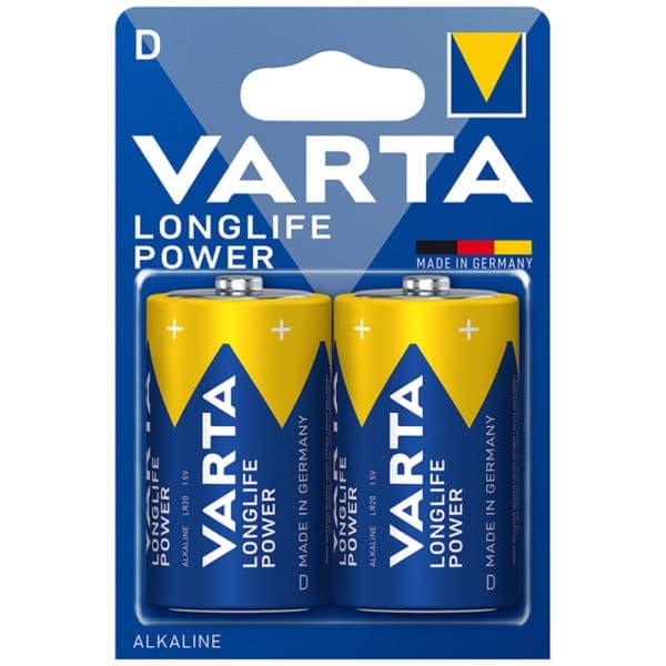 Varta Longlife Power D Piles LR20 MN1300 Alcalines 1.5V — image 1