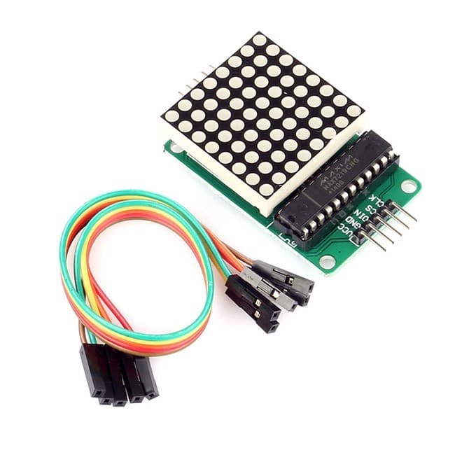 Kit Control Module LED MAX7219 Dot Matrix Module MCU Pour Arduino — image 1