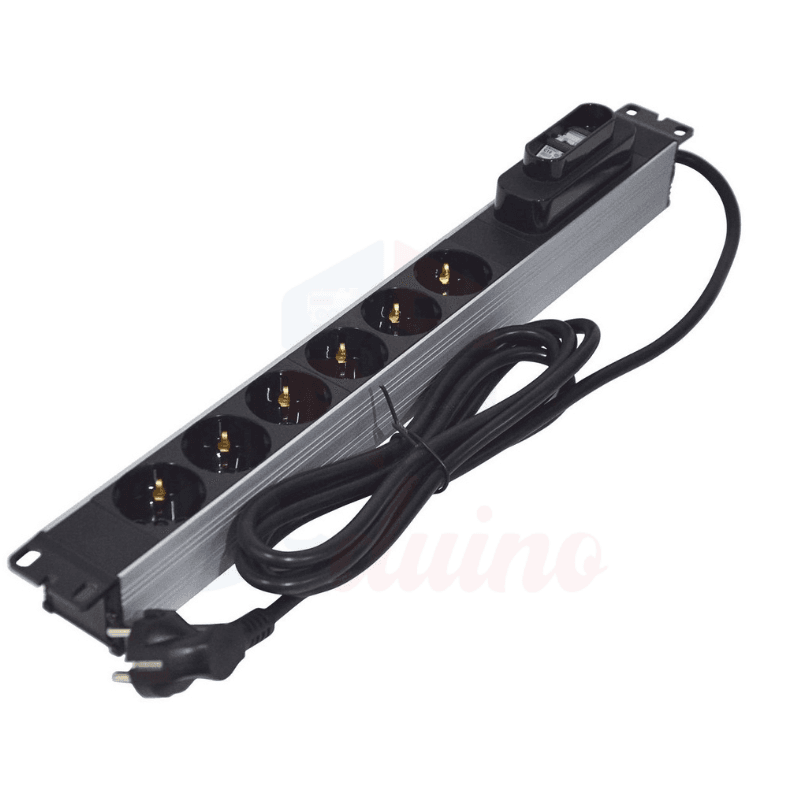 sigma bandeau d'alimentation 19"/1u en aluminium — image 1