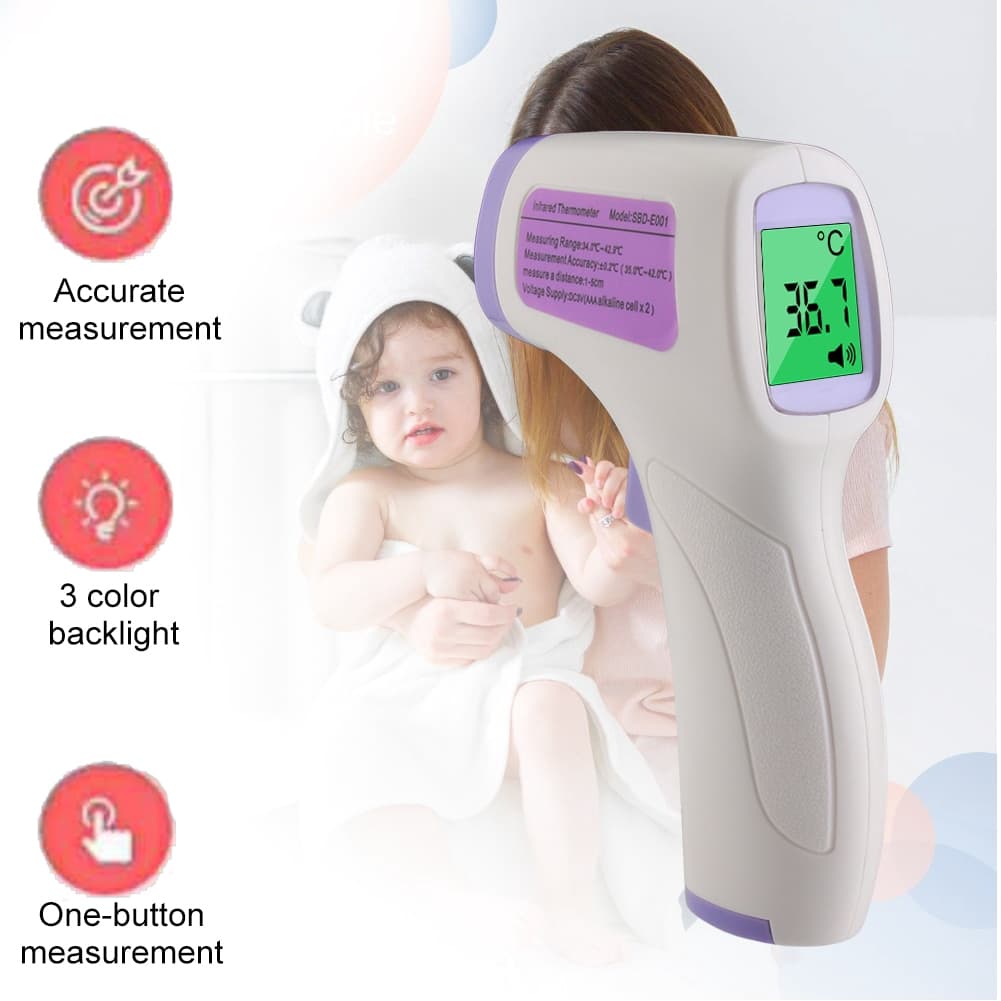 TG8818 N Non-contact LCD Digital IR Infrared Thermometer — image 1