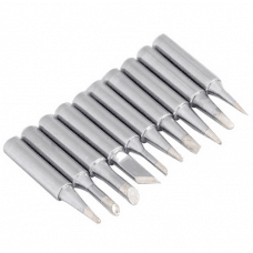 10pcs Metal 900M-T Soldering Iron Tips Set 42 mm — image 1